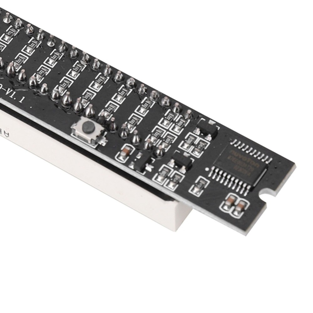 Dual 12 Stereo Level Indicator Adjustable Light Speed Level Meter Board Module