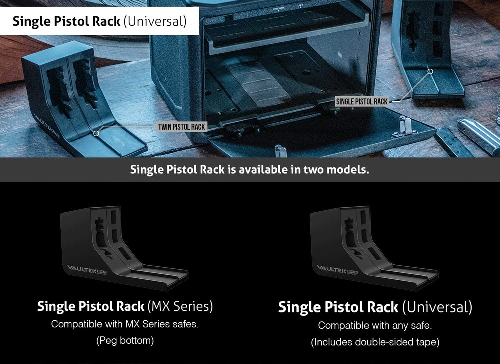 Modular Pistol Rack Protective Handgun Storage
