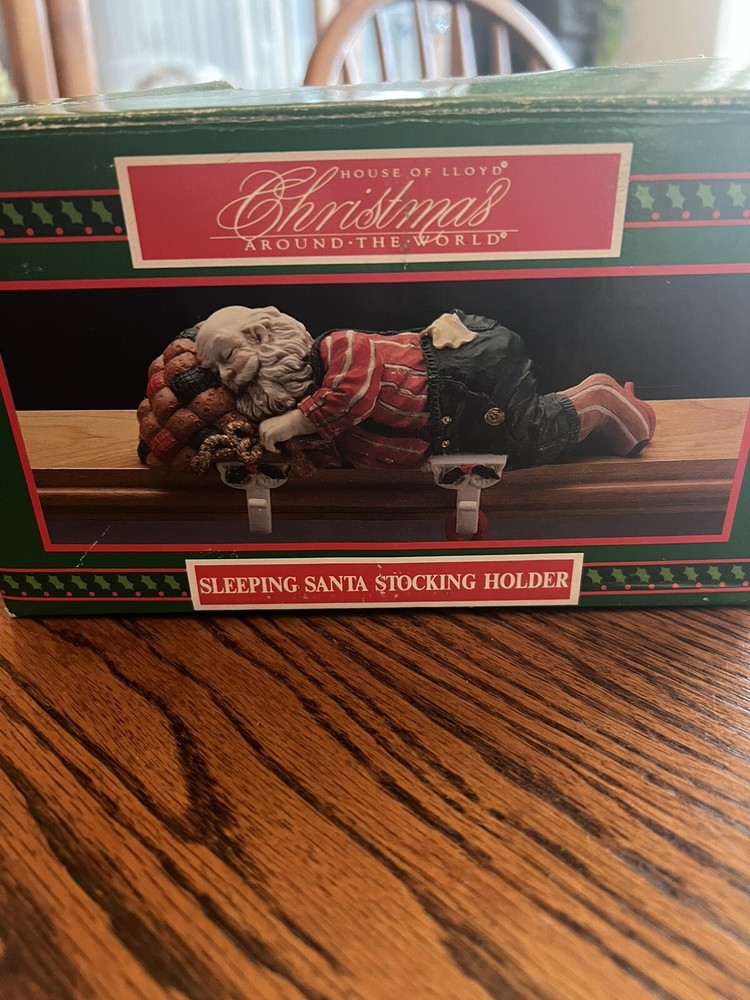 Sleeping Santa Stocking Holders
