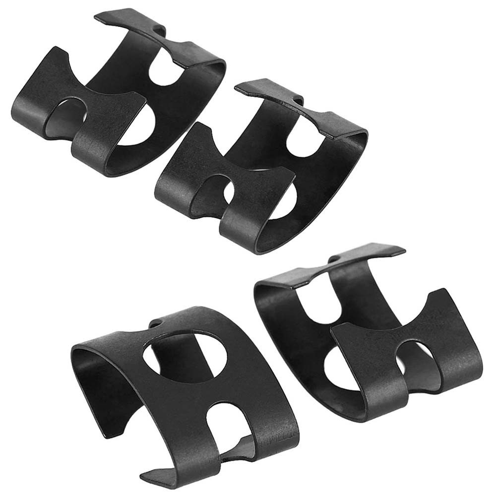 Long-Lasting Rust-Resistant Stable Functional 20Pcs C-Type Brake Spring Nut Clip