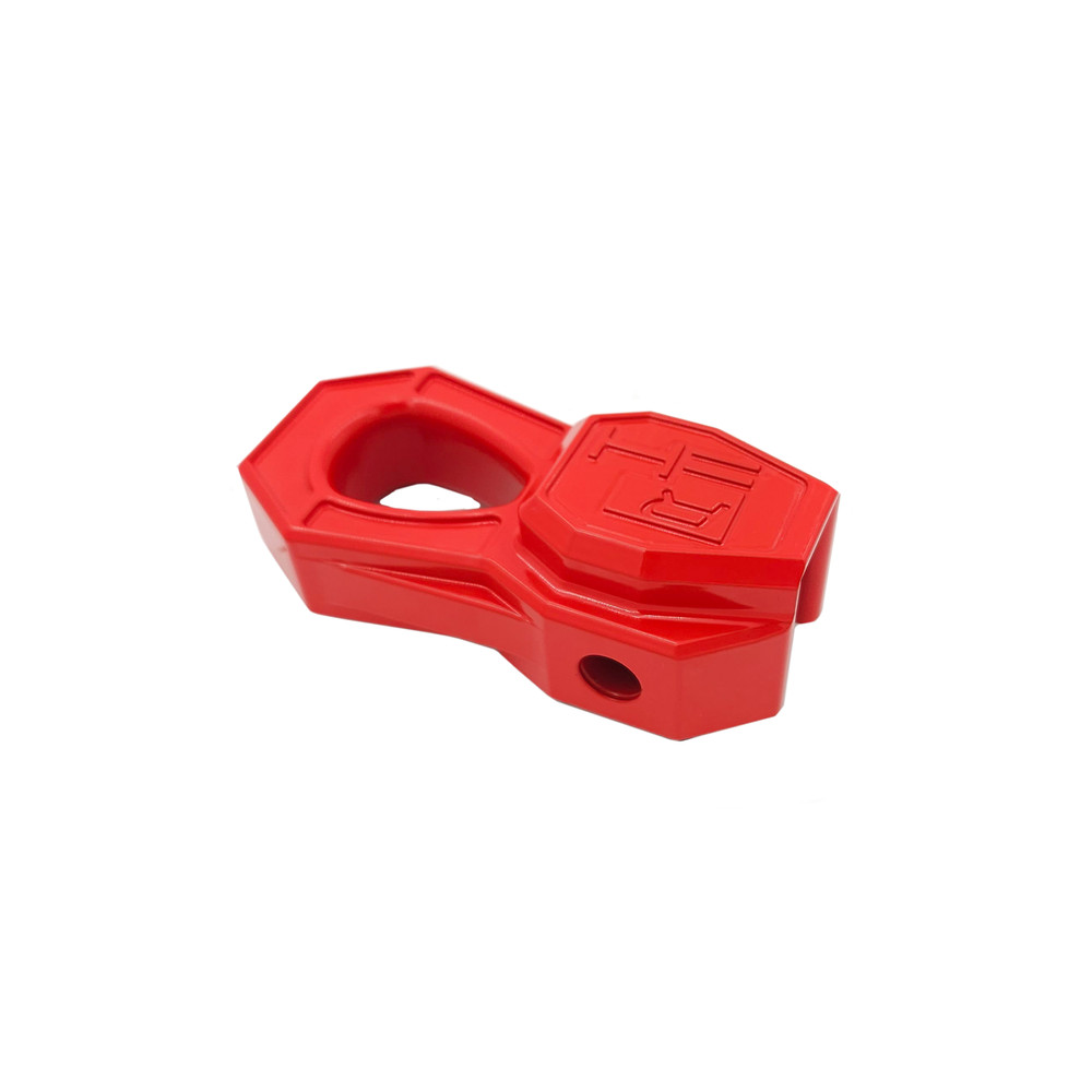 Winch Shackle - Hook - BILLET (Royal Hooks) RED