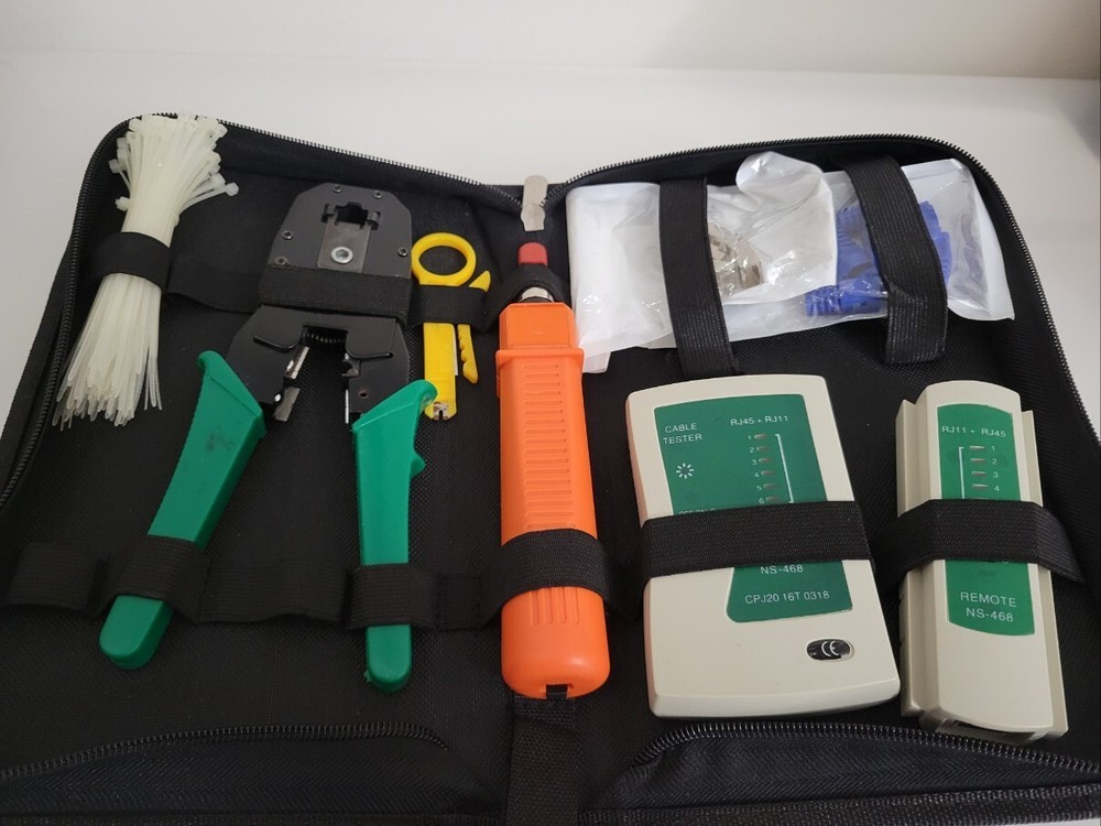 8 in 1 lan computer network tool kit cable crimper stripper