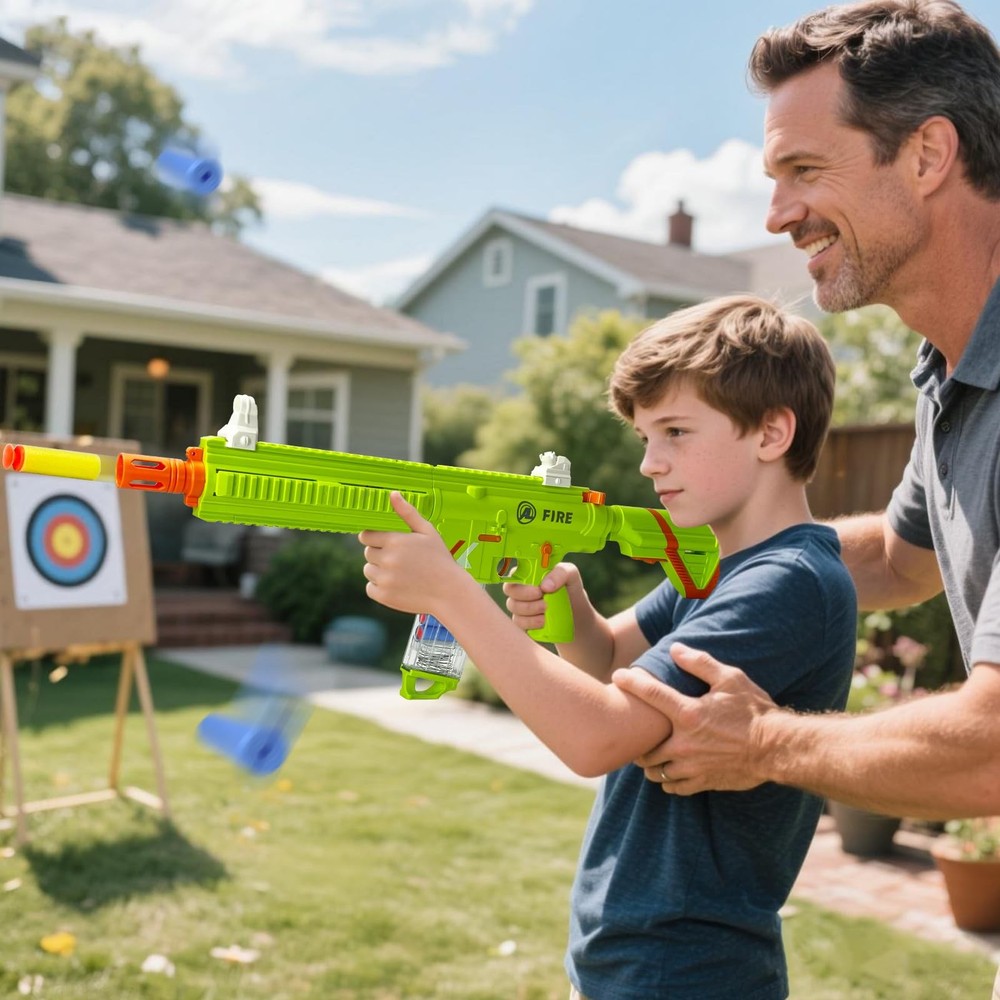 Soft Bullet , Semi-Auto & Manual Modes with Shell Ejecting Action, M416 Foam ...