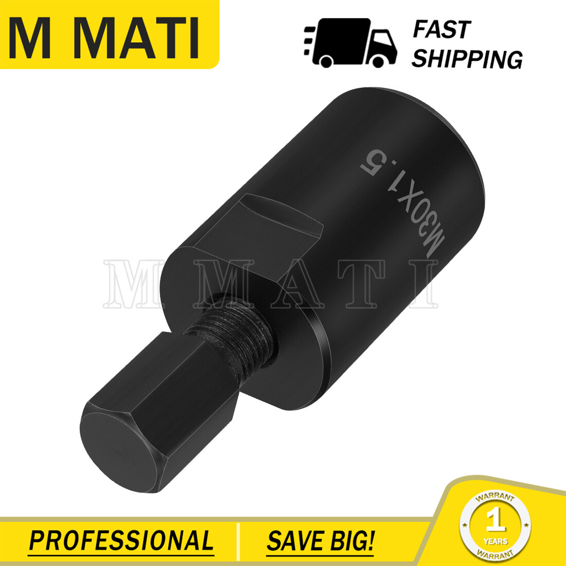 30mm x 1.5mm RH Female Flywheel Puller For Kawasaki KLF300 Bayou 300 1986-2004