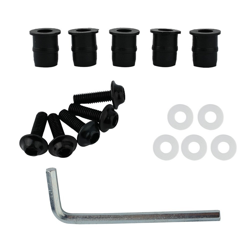 M5 Motorcycle Windscreen Windshield Fairing Screen Nut Bolt Screw Strength