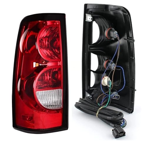 Headlights Tail Lights Assembly Combo Black Amber Side Headlight w/ Taillight