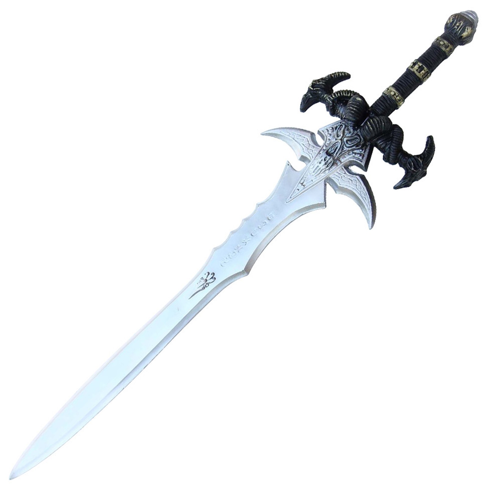 39" Frozen Throne Frost Runeblade Foam Sword: Lich King Cosplay Prop LARP Weapon