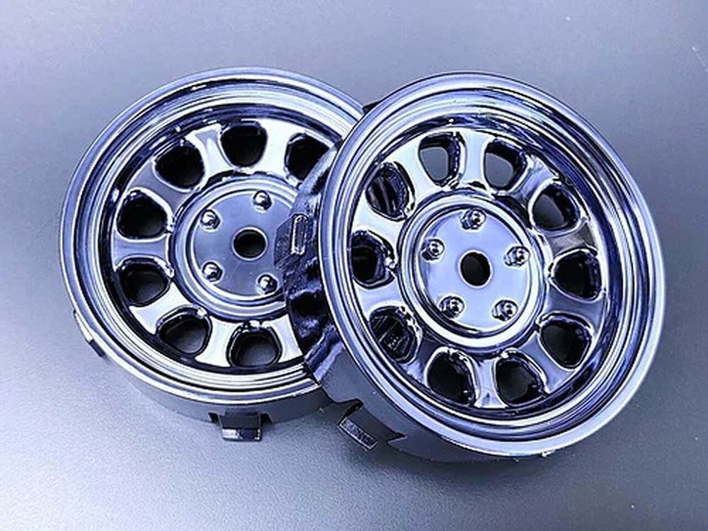 Tetsujin Wheels SUNFLOWER Inserts Adjustable Offset 3-6-9mm MATTE BLACK 4 PC