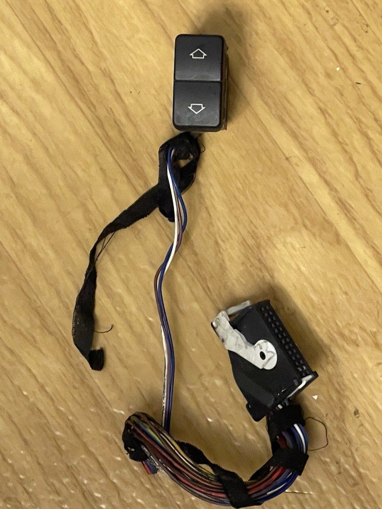 BMW E39 E38 Driver Side Seat Switch Connector Pigtail Harness Depth Adjustment