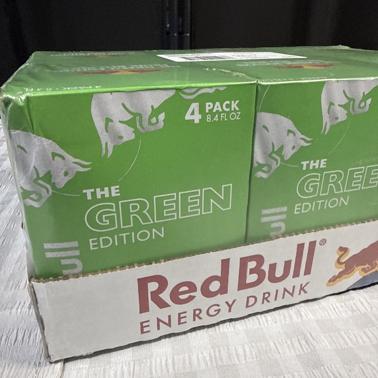Red Bull Green Edition Energy Drink 8 oz., 6 Packs of 4 Cans (Pack of 24)