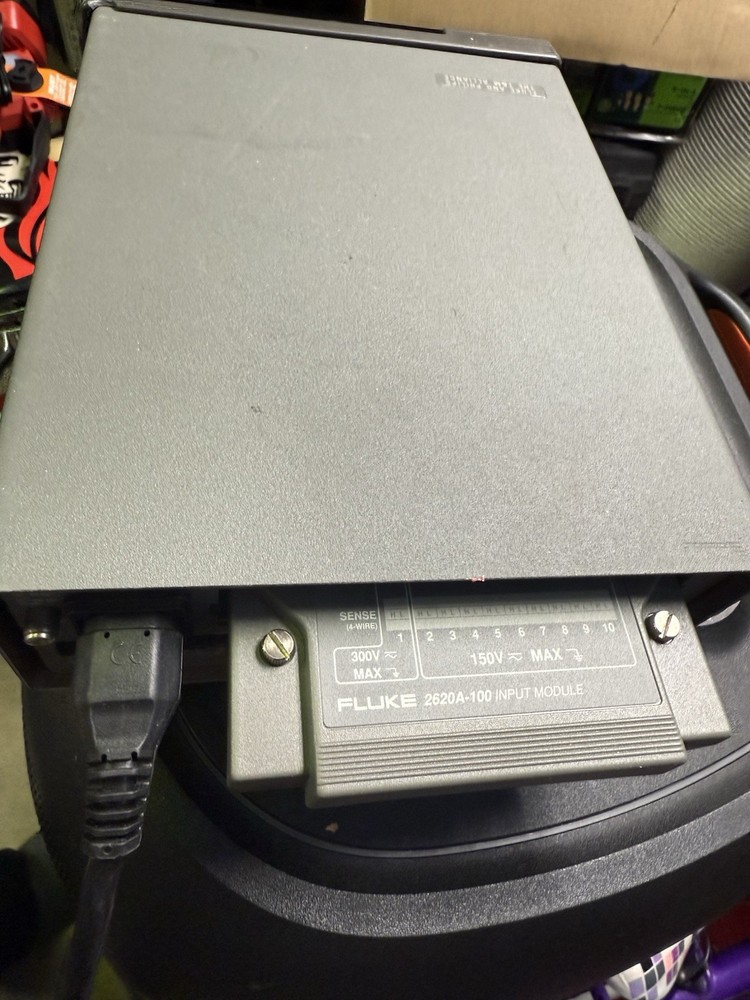 Two FLUKE HYDRA DATA Acquisition - One With INPUT MOUDLE