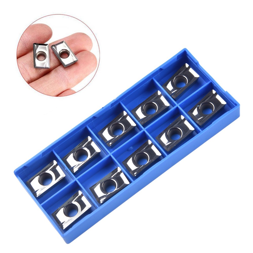 High Performance For Aluminum APKT1604PDERMA3 H01 Carbide Inserts 10pcs