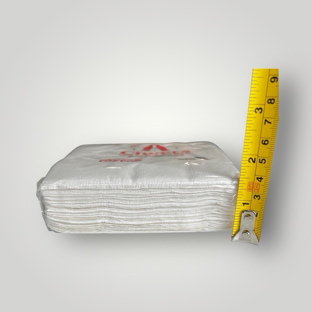 American Airlines Coca-Cola Collaborated Paper Napkins Flight Winter 50 Cts New