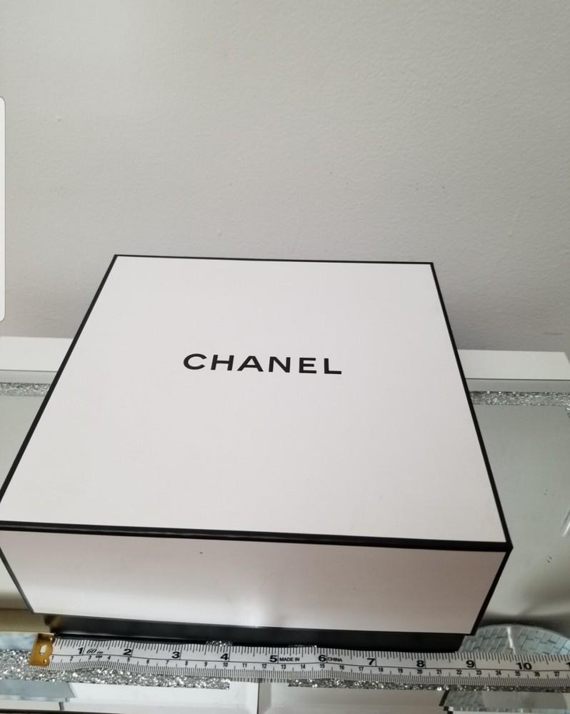 CHANEL Box Authentic Square Empty Gift Box 8.5"x8.5"x3.75"