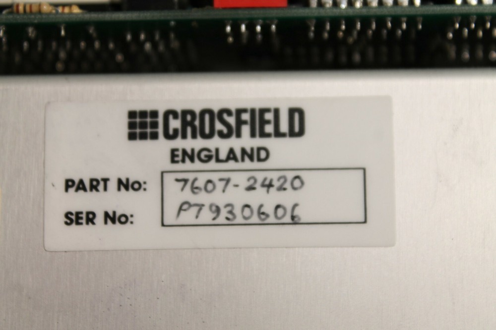 Crosfield Electronics 7607-2420 Interface unit