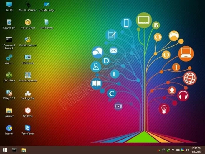 DLC Boot 2022 Flash Drive Live Ultimate Bootable Tools for System Repair USB
