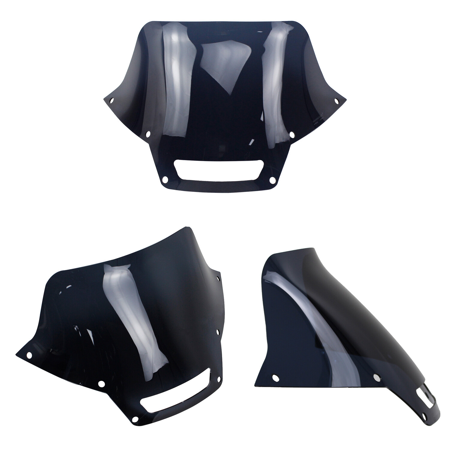 7.0" PMMA Windshield Outer Fairing for Harley Low Rider ST FXLRST FXRST 2022-24