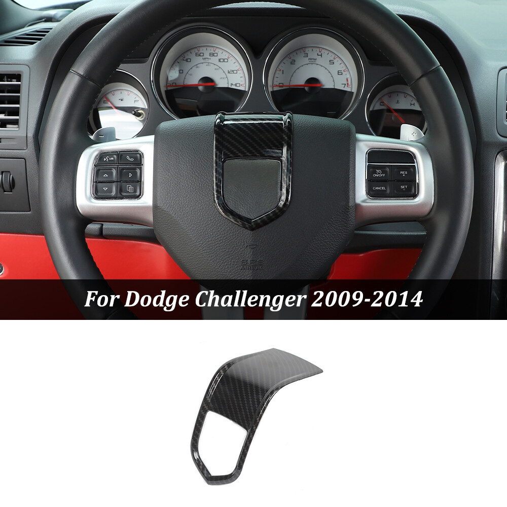 For Dodge Challenger 09-14 Carbon Full Decor Center Console Panel Cover Kit,16pc