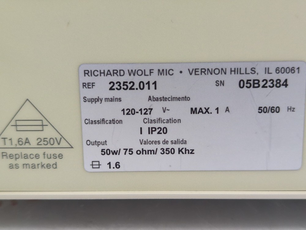 Richard Wolf 2352 Bipolar Generator