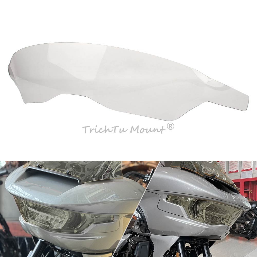 Headlight Cover Protector Fairing For Harley CVO Road Glide FLTRXSE/ST 2024 2025