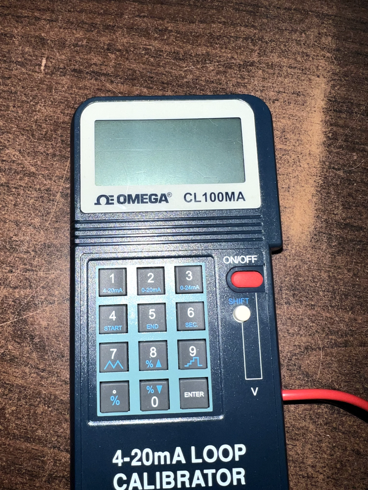 OMEGA CL100MA 4 - 20 MA LOOP CALIBRATOR