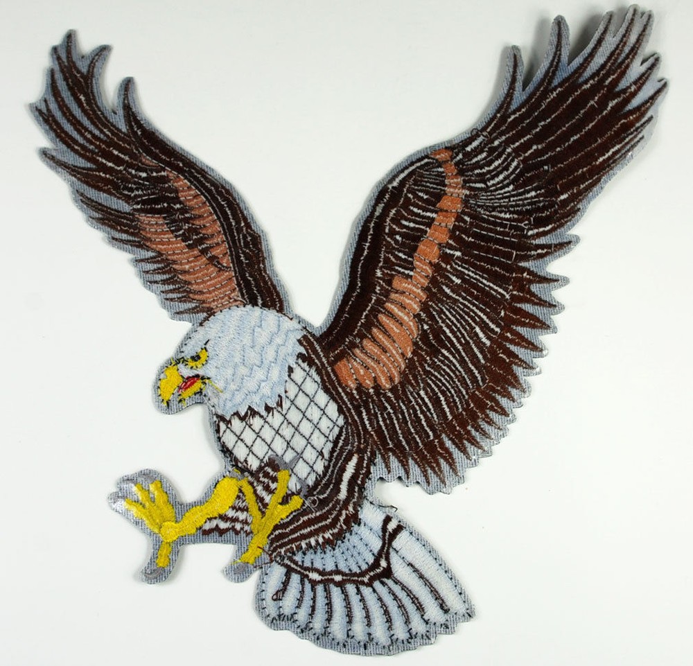 Huge Us Air Force Bald Eagle Jacket Patch Patriotic Embroidered Patch-US149