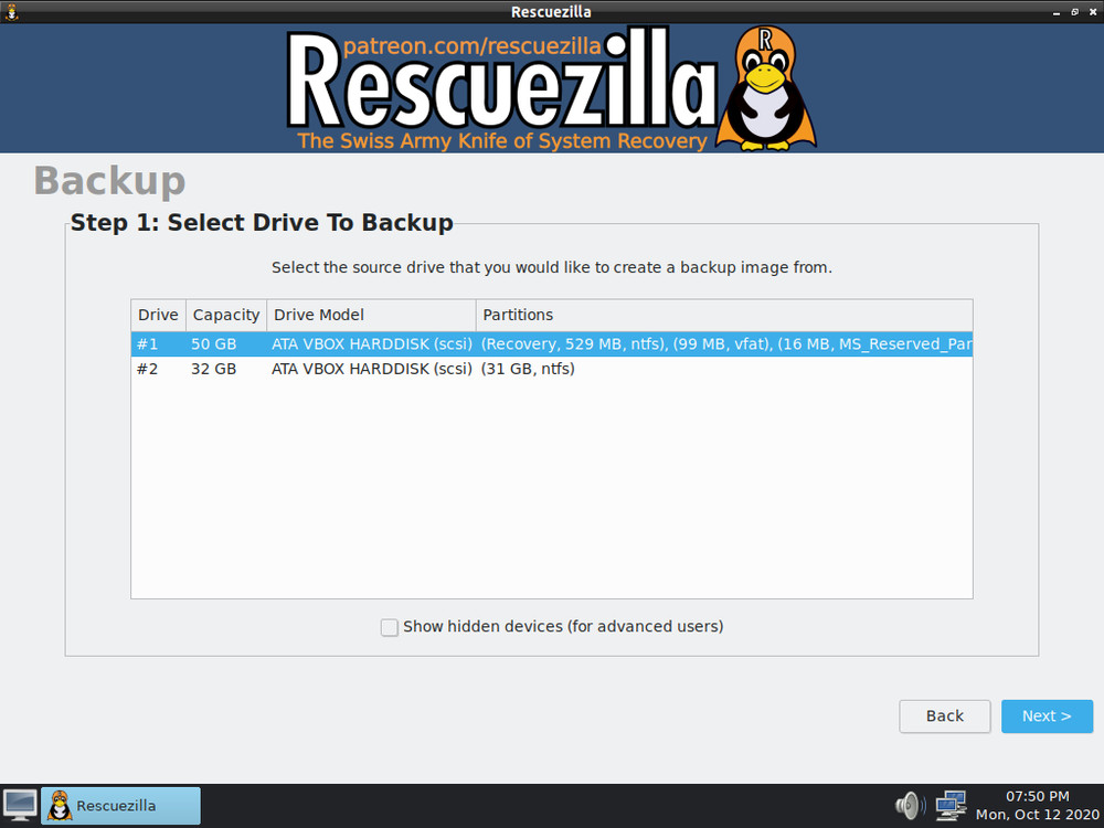 Rescuezilla Bootable LIVE USB - Disk Imaging - Backup/Restore - NEW - USB