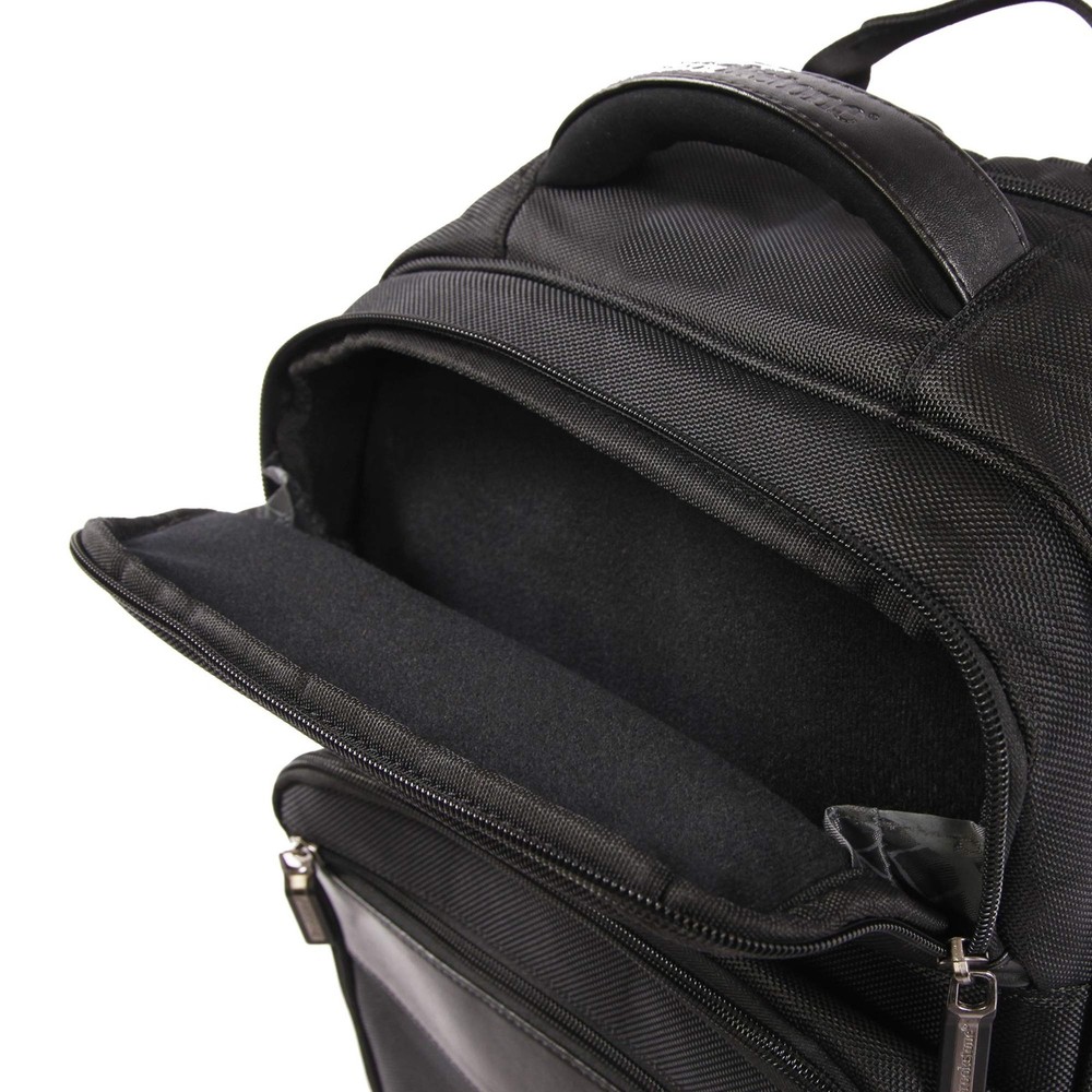 Bryce Laptop Backpack, Black, 18 Inch