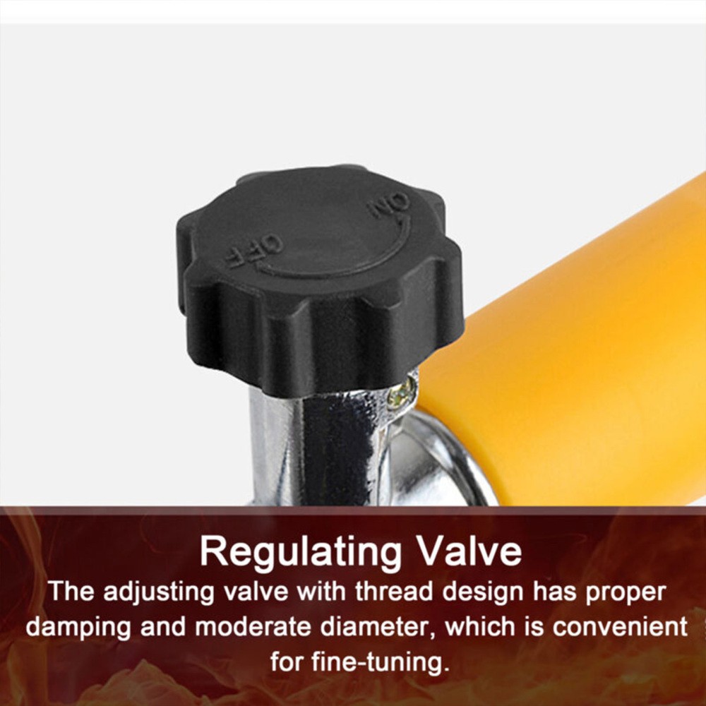 Long Arm Burner Weed Torches Flamethrower Blow Torch with Flame Control Valve