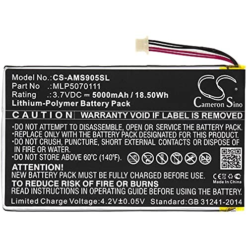 Diagnostic Scanner Rechargeable Replacement Battery for Autel MaxiSys Mini