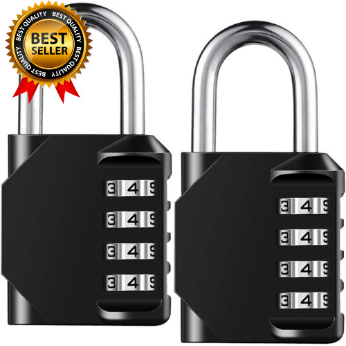 Combination Lock Resettable 4 Digit Padlock with Combination, AIHYTU Waterproof