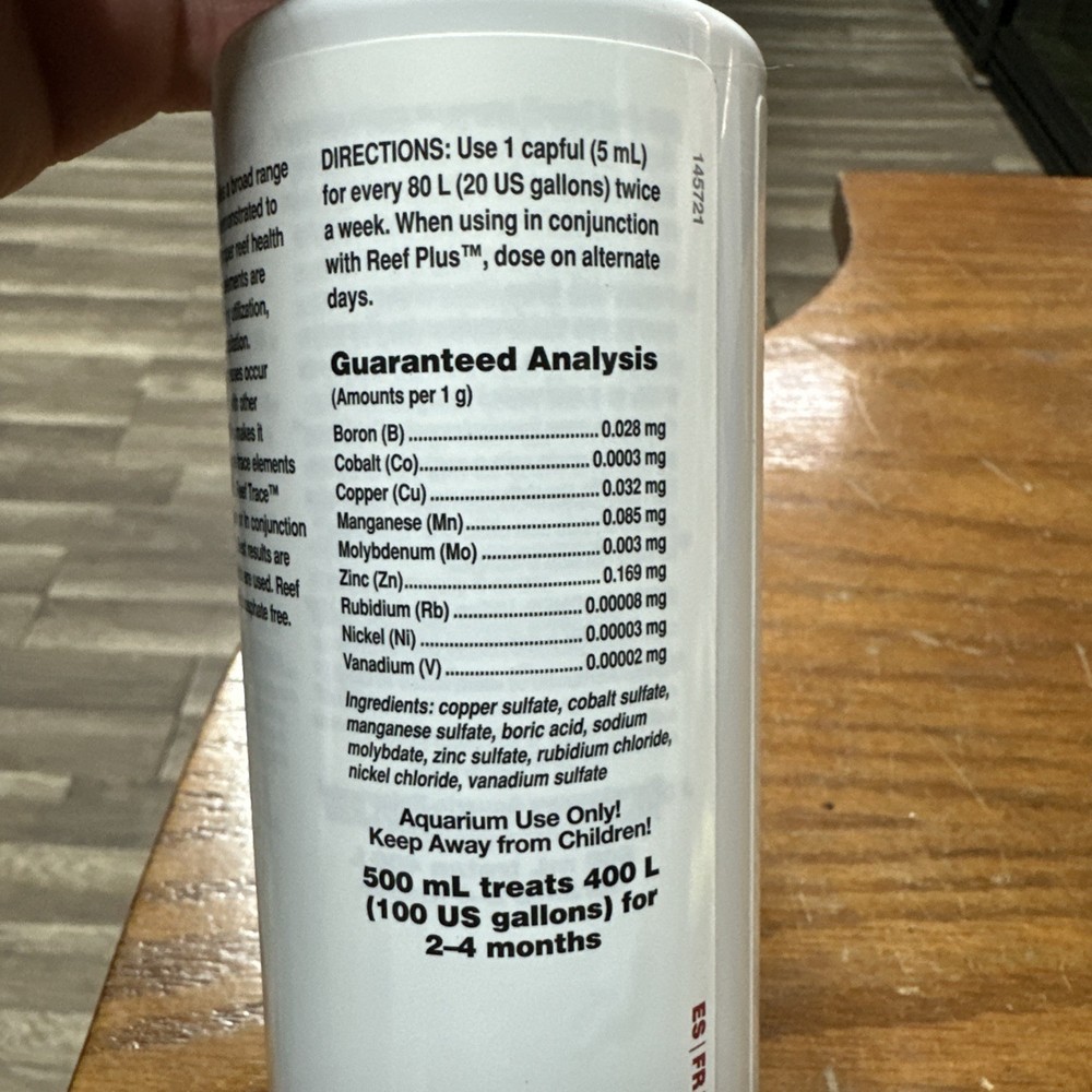 Reef Trace (500 mL) - Seachem