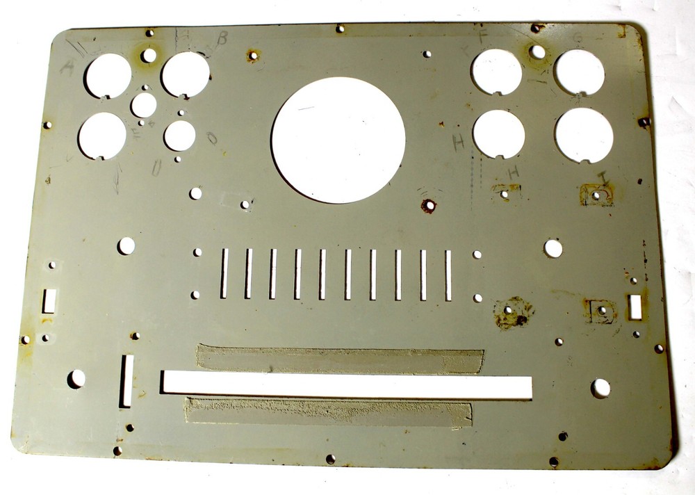 KNIGHT TUBE TESTER FRONT PANEL