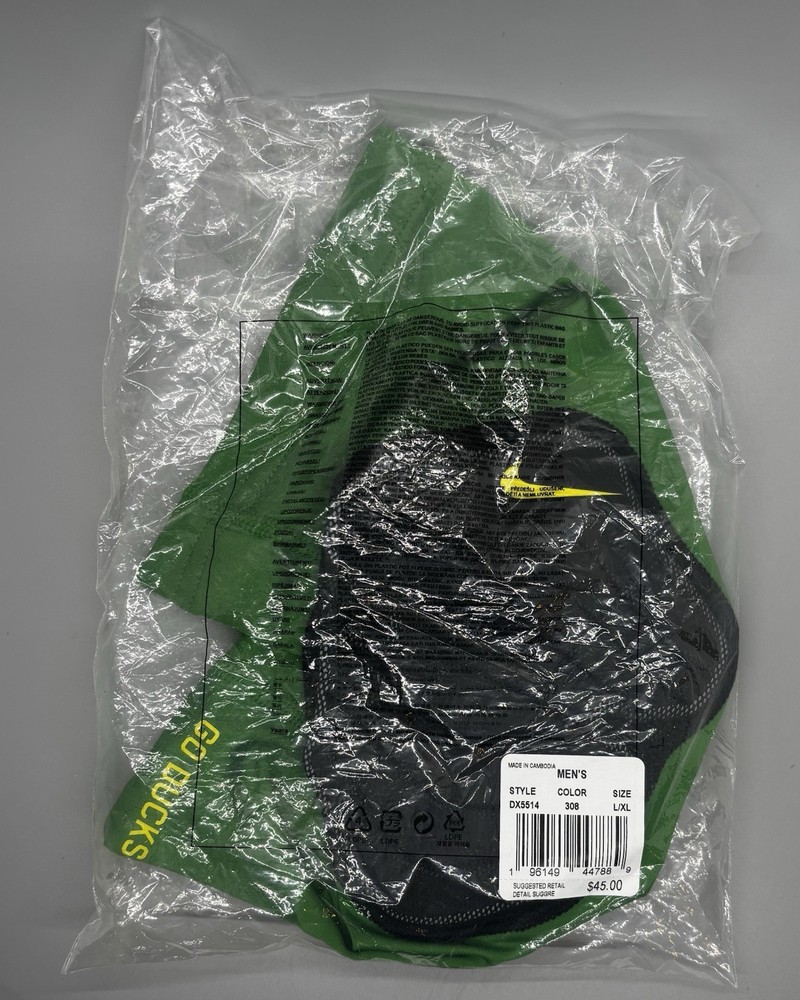 OREGON DUCKS TEAM ISSUE Nike Hyperstrong Pro RIGHT Padded Compression Arm Sleeve