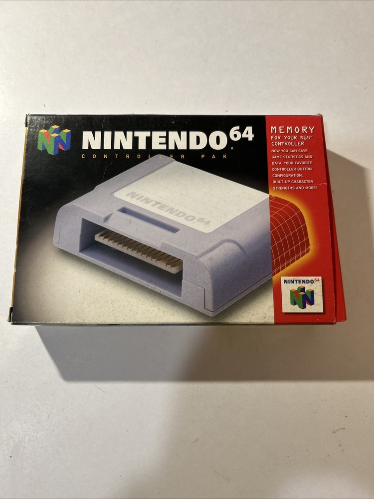 Nintendo 64 Memory Pak CIB