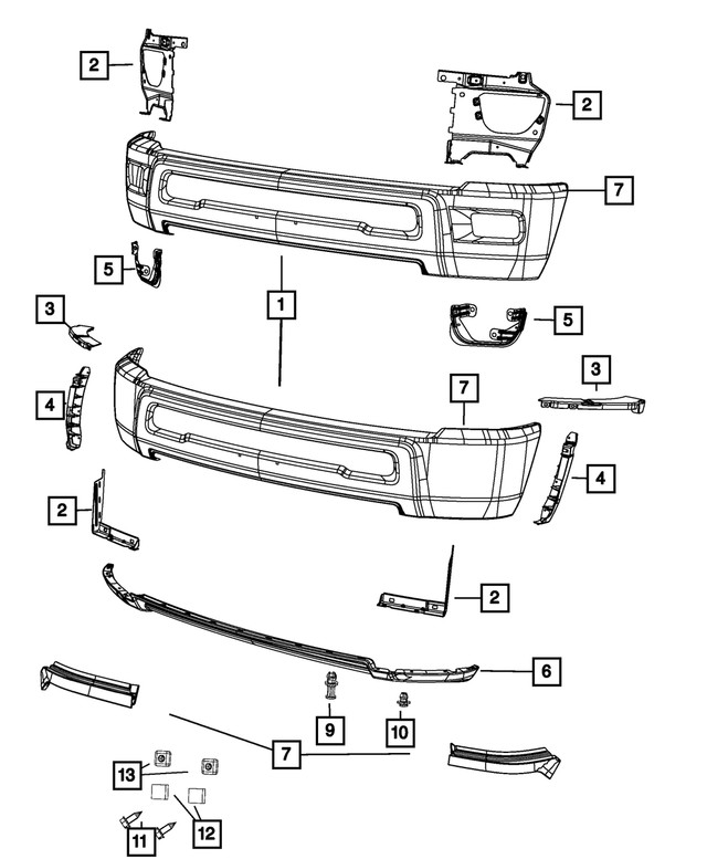 Genuine Mopar Push Pin 6509761AA
