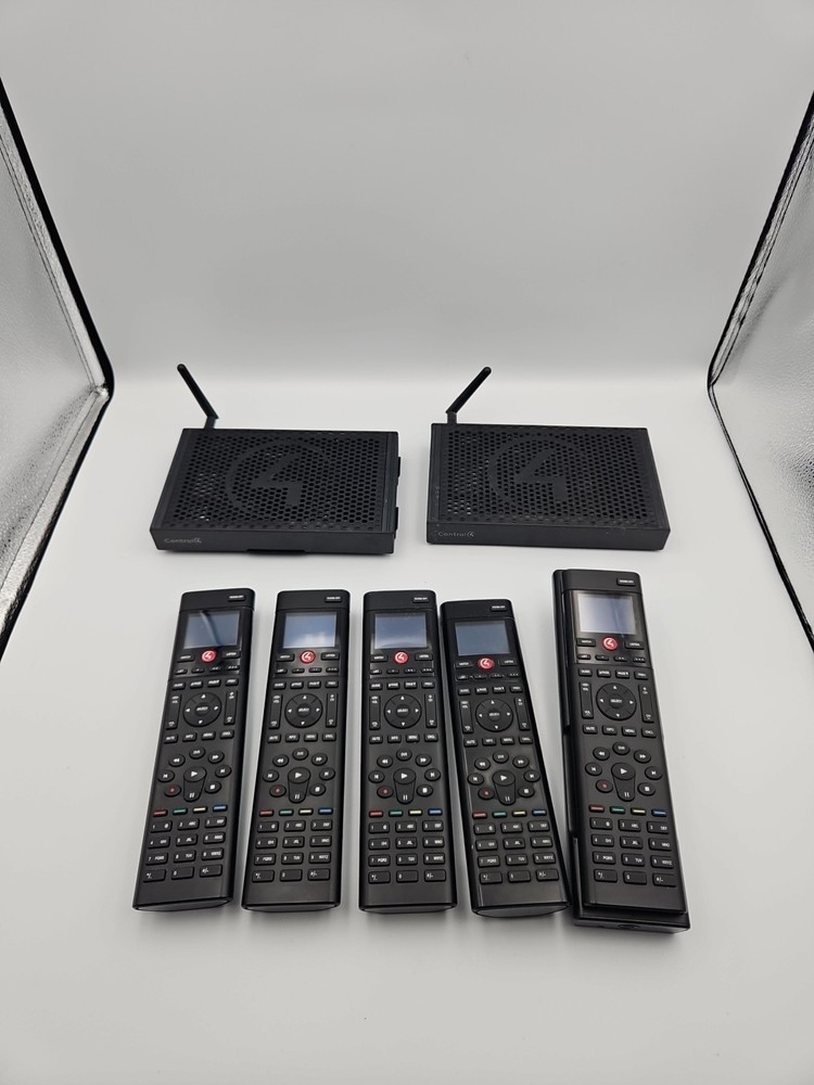 Control4 C4-EA1 Smart Home Controller Bundle Remotes Power Tested No Cords