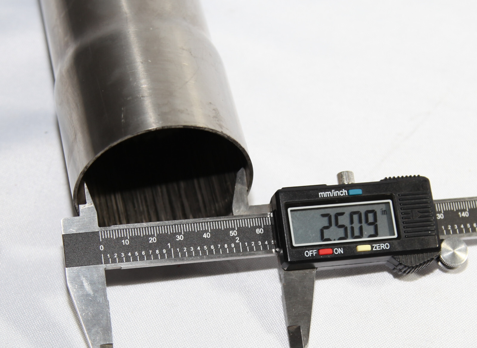 2.5"ID to 2.5" OD DIY Custom SS T409Exhaust Straight Pipe Piping Tube