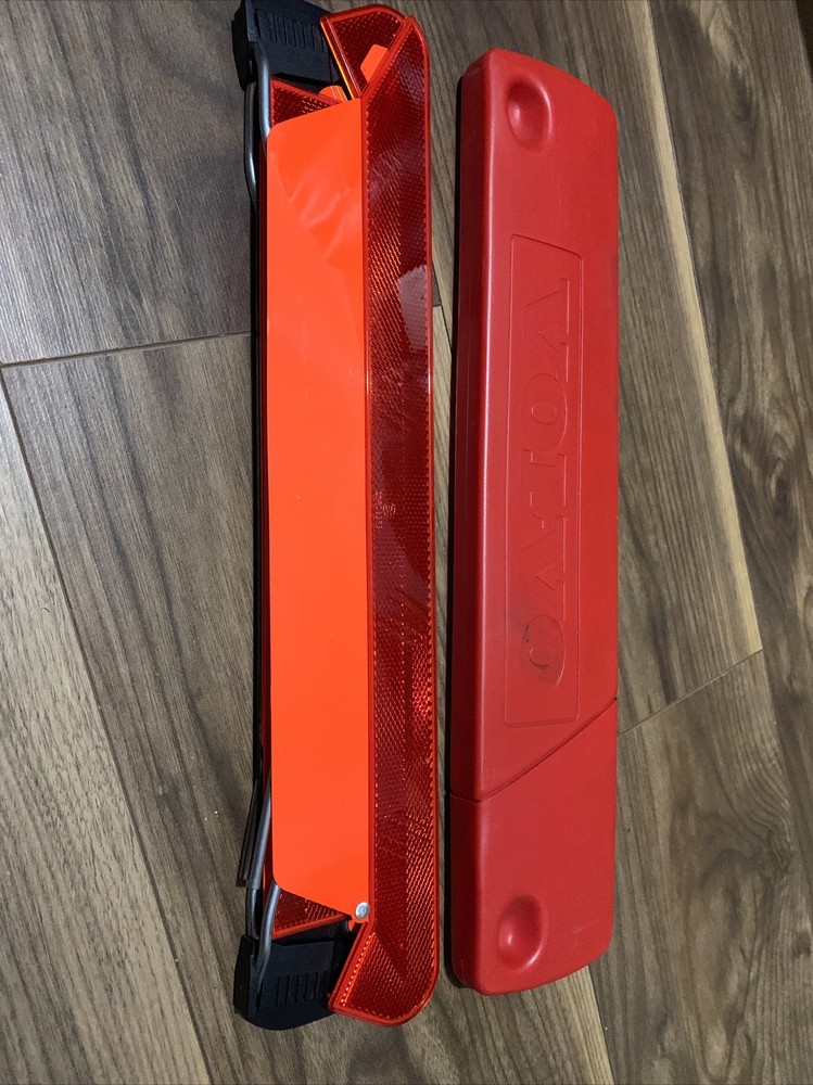 VOLVO EMERGENCY WARNING TRIANGLE & HOLDER