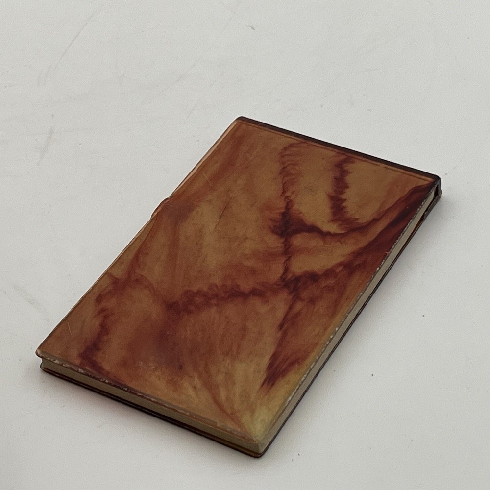 Vintage S & H Green Stamps Plastic Case Storage Hatch Mark Rare Collectible