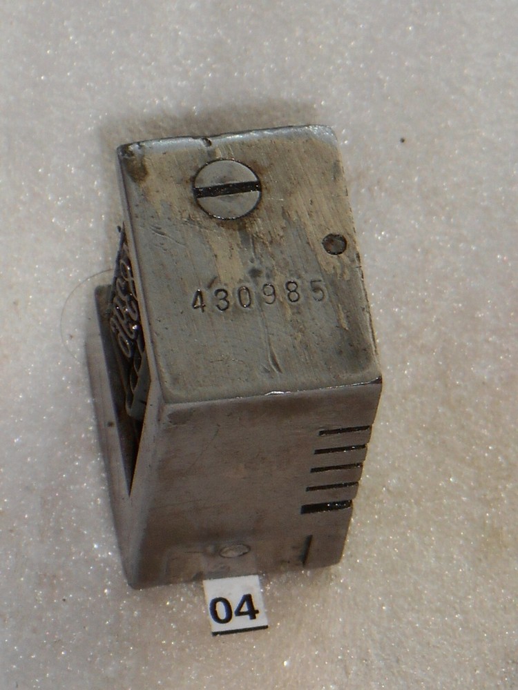 WETTER | Reverse letterpress numbering machine | 04