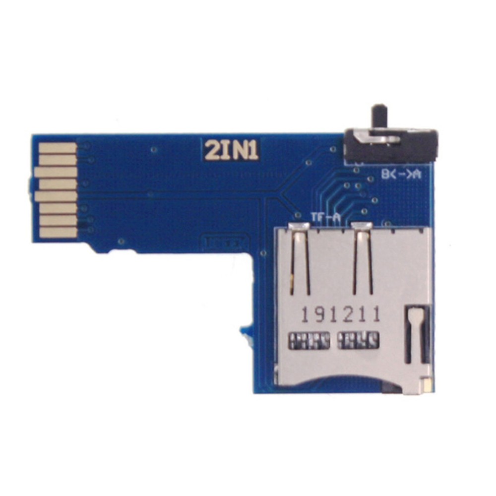 Dual System Dual TF Card Adapter Memory Board for Raspberry Pi 4B/3B+/3B/ Zero W