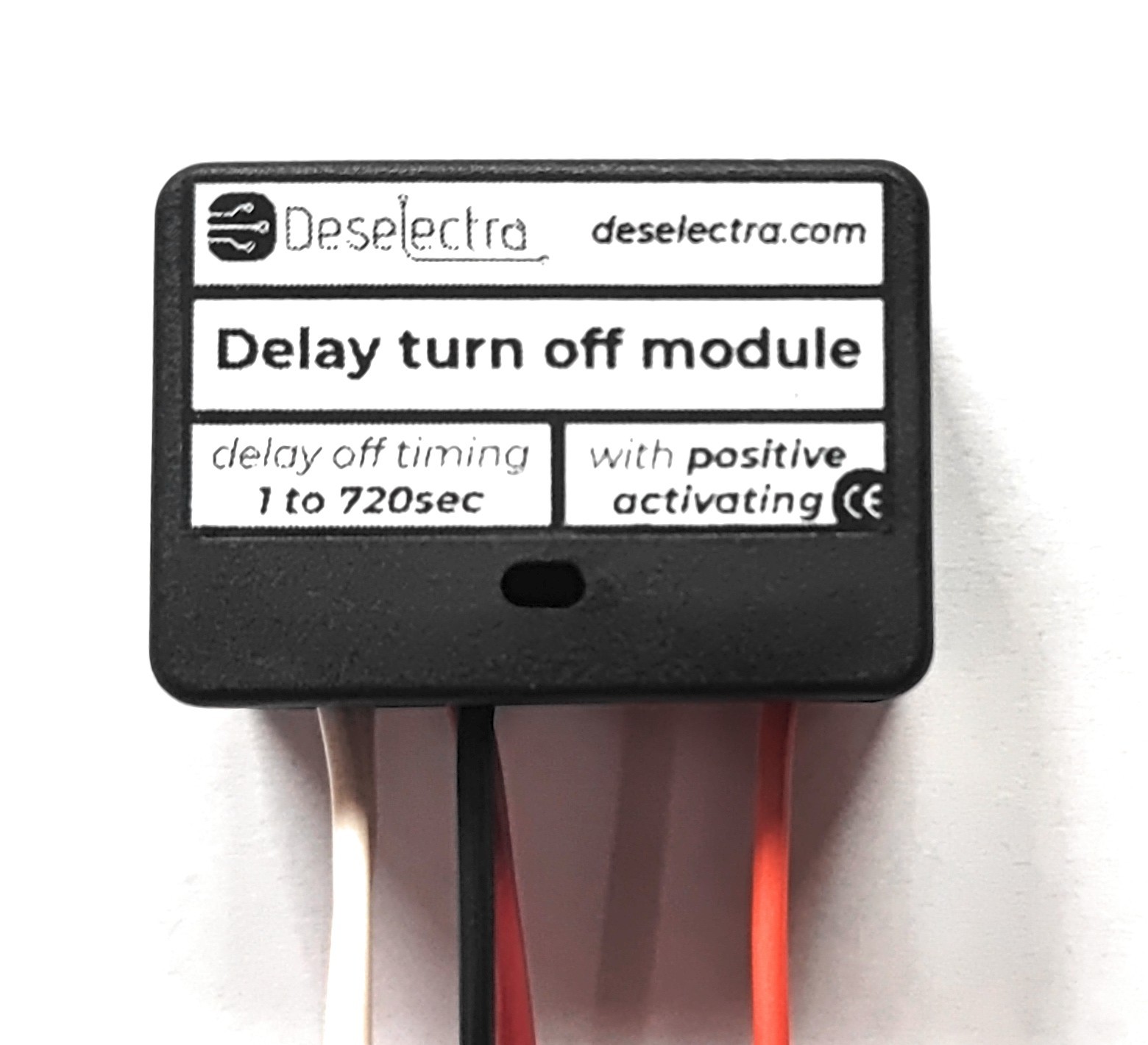 12V Adjustable Time Delay Relay Module 1–720s 20A Timer Automotive