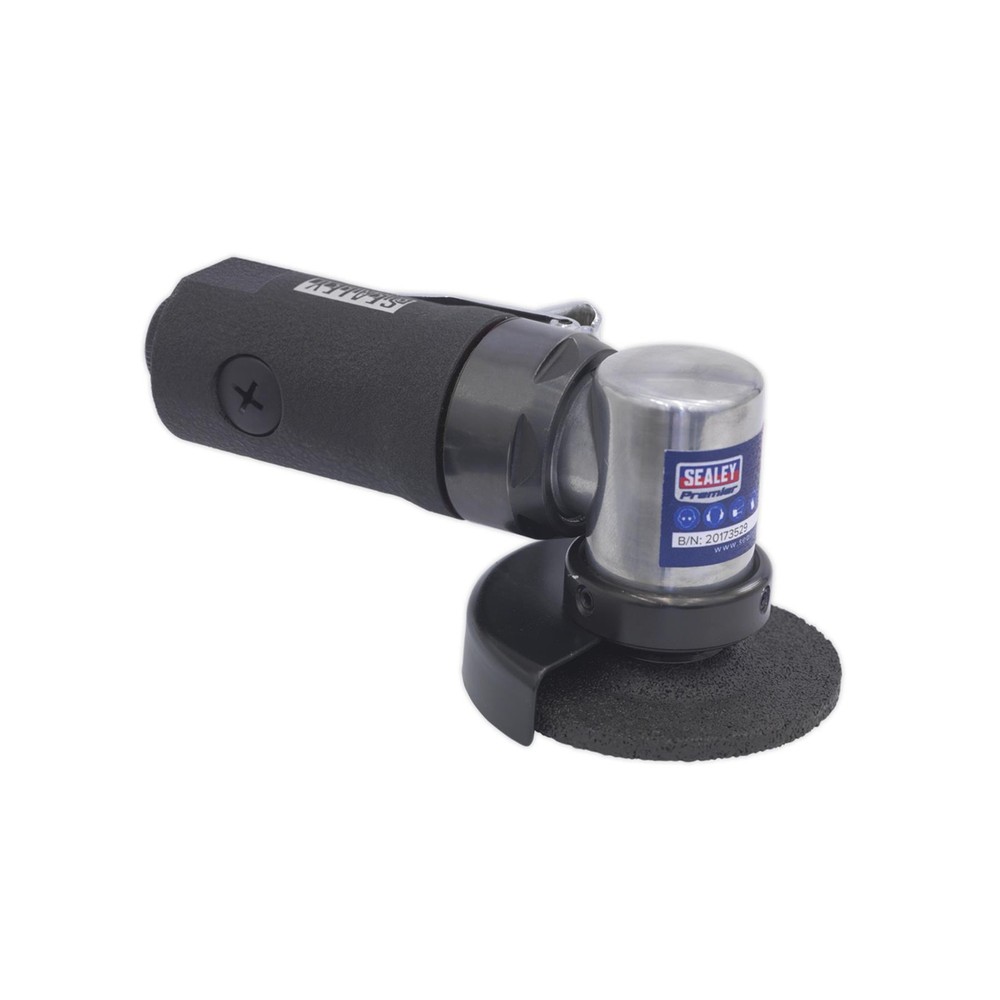 Sealey Air Mini Angle Grinder Ø58mm Premier Air Tool Garage Workshop