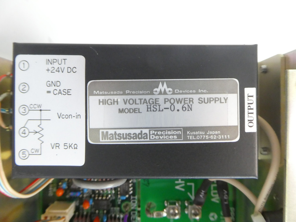 Yokogawa G1820-66541 Pre Amp Power Supply Assembly PCB Working Surplus