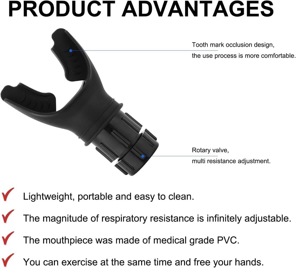 Exerciser Endurance Trainer Device Muscle Trainer with Variable Settings S-5