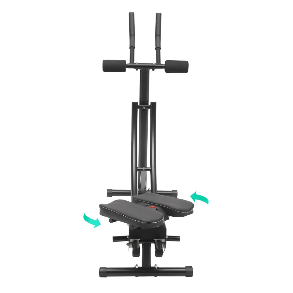Ab Machine Coaster Abdominal Crunch Trainer Core Workout Equipment for Home Gym