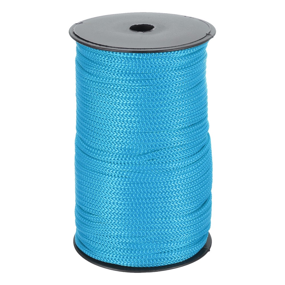 1/4 Inch Braided Polypropylene Rope, 100m for Blue Lake