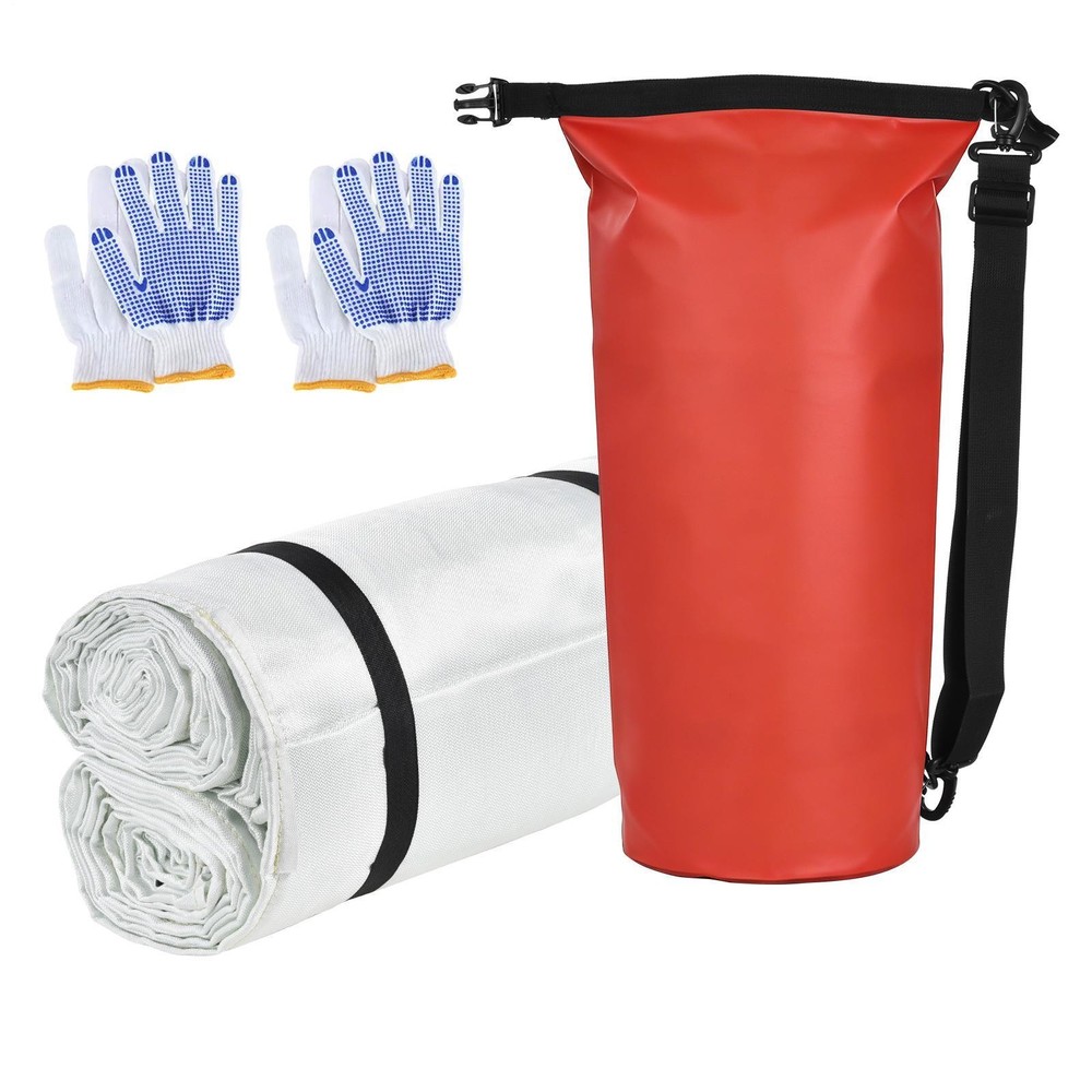 Fire Blanket, Emergency Fire Extinguisher Blanket for Car,Safety Fire Blanket