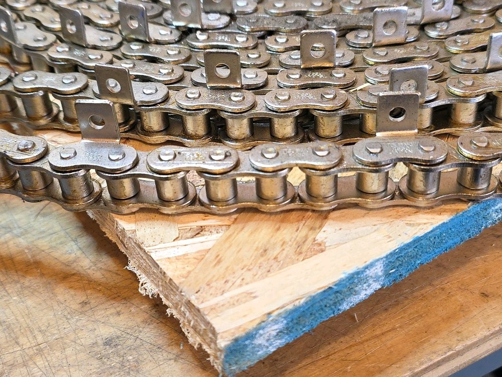tsubaki 50 chain nickel plated 35 FT